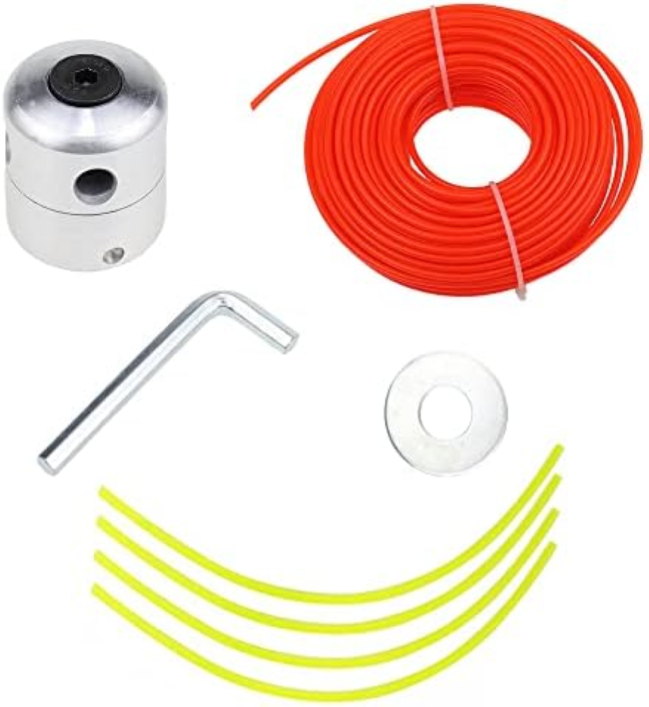 Testina Tagliaerba a Filo Doppio 4,5cm Alluminio Testina Decespugliatore + Filo