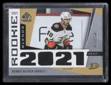 2021-22 SP Game Used #RB-BG Benoit-Olivier Groulx Rookie Blends #/150
