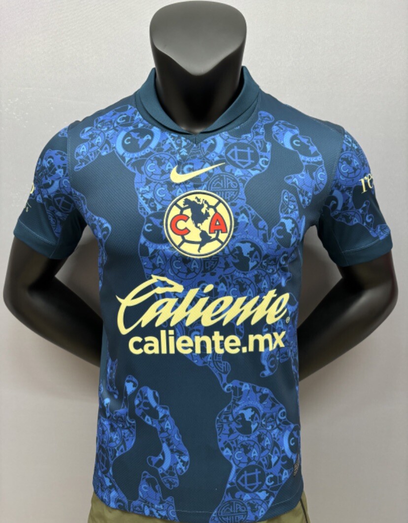 Club America 2024/25 Away Navy Jersey (Sz 2XL) | eBay