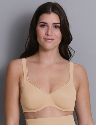 Anita Women's 2-Pack Underwired Bra Twin Firm 5694 - Deep Sand 32H | Maximum Support - View #4