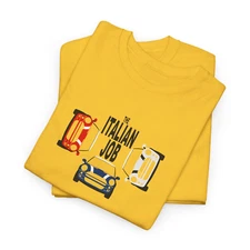 The Italian Job T-shirt, Mini Car Chase Tee, Gift for Action Film - Movie Fans