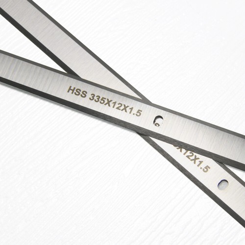 335*12*1,5 Ersatz Hobelmesser Klingen für Hitachi P13F 1800W doppelseitig - Bild 8 von 8