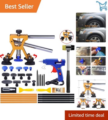 Auto Body Dent Repair Kit Stainless Steel Car Dent Puller for Minor Deep Damage
