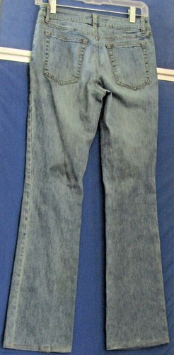 5 Pocket EUC Designer TRINA TURK Los Angeles JEANS Cotton & 2% Lycra BLUE Sz 4 - Picture 5 of 6