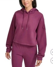 Calvin Klein Jeans Women's Cropped Hoodie Red Size XL NWT