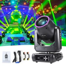 Beam 7R Mini 230W Moving Head Light With Halo LightMini Stage DMX Effect for Bar