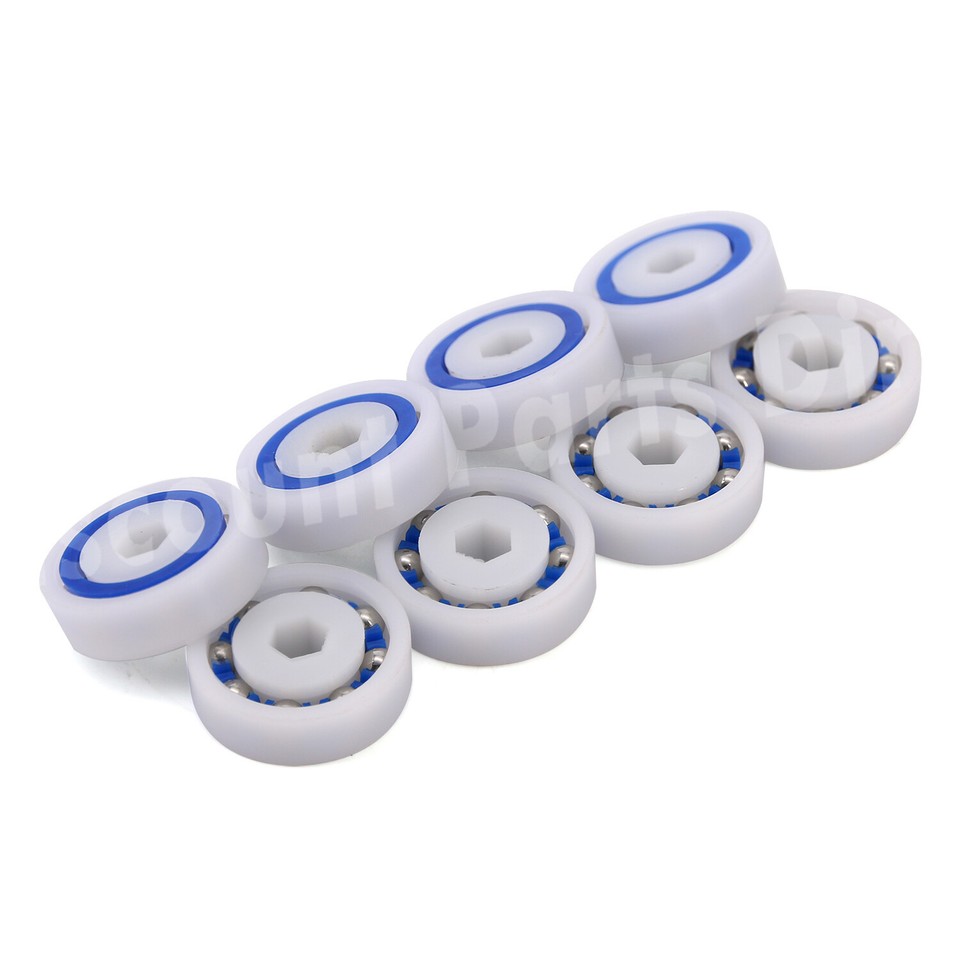 8-Piece Replacement Wheel Bearings For Polaris Pool Cleaner 360, 380, 3900 Models - Part #9-100-1108 8 thumbnail image