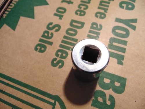 Vintage Hebrand Triangle 1" 1/2 Drive 12 Point Chrome SAE Socket USA Made Tool - Picture 6 of 6