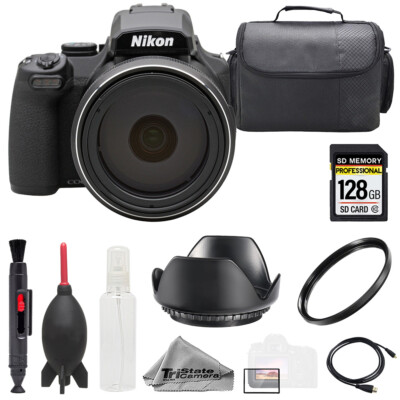 Nikon COOLPIX P1100 Digital Camera +128GB+UV Filter- Basic Kit