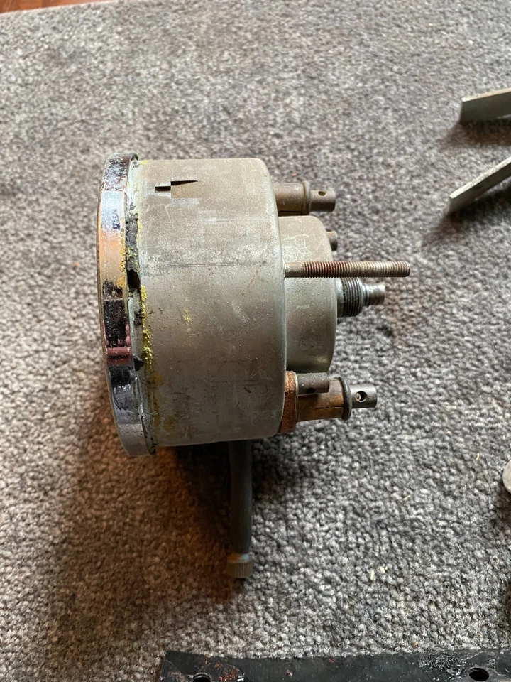 Original 1960s Alfa Romeo Giulietta Spider VEGLIA 140 MPH SPEEDOMETER w/ extras - Image 4 of 4
