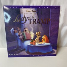 Walt Disney's Masterpiece Lady And The Tramp LaserDisc Fully Restored Movie