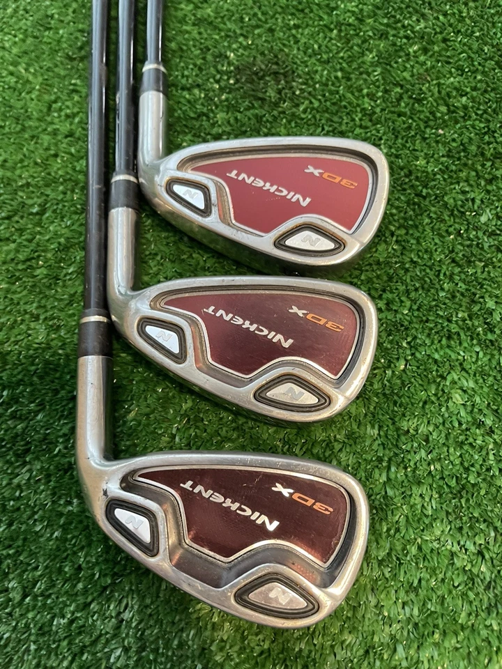 Nickent 3DX Iron Set 3-4-5 Iron Regular Graphite Shafts - Image 3 of 4