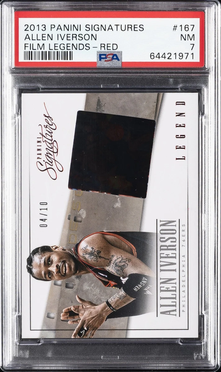 Panini Allen Iverson Basketball Sports Trading Cards & Accessories