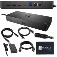 WD19S Docking Station 180W Power Delivery  Cables