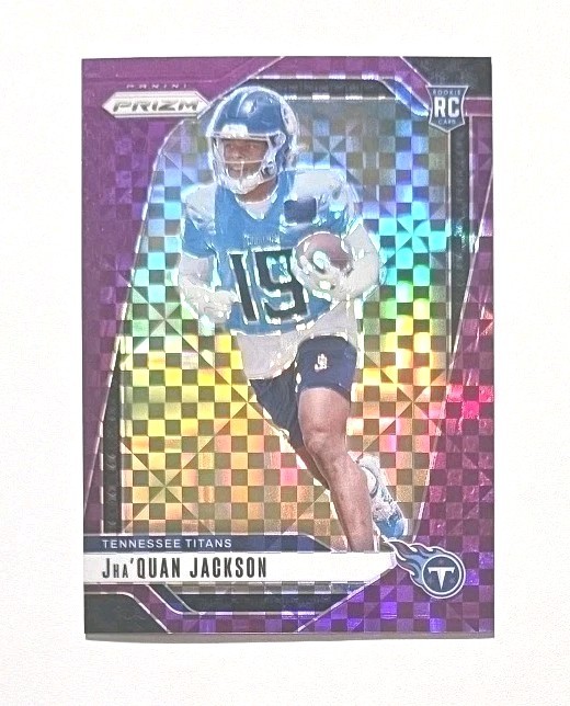 Jha'Quan Jackson Panini Prizm #352 Purple