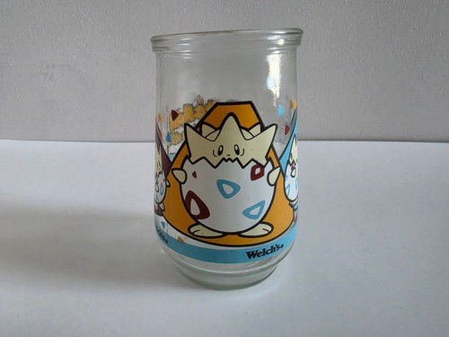 Welch's Jelly Glass Jar 95 96 98 Pokemon Togepi - Preowned, No Lid