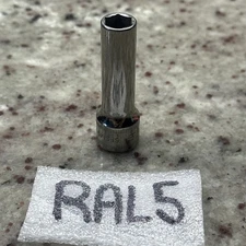 Snap-on Tools USA 3/8" Drive 9mm Metric 6PT Deep Chrome Socket SFSM9