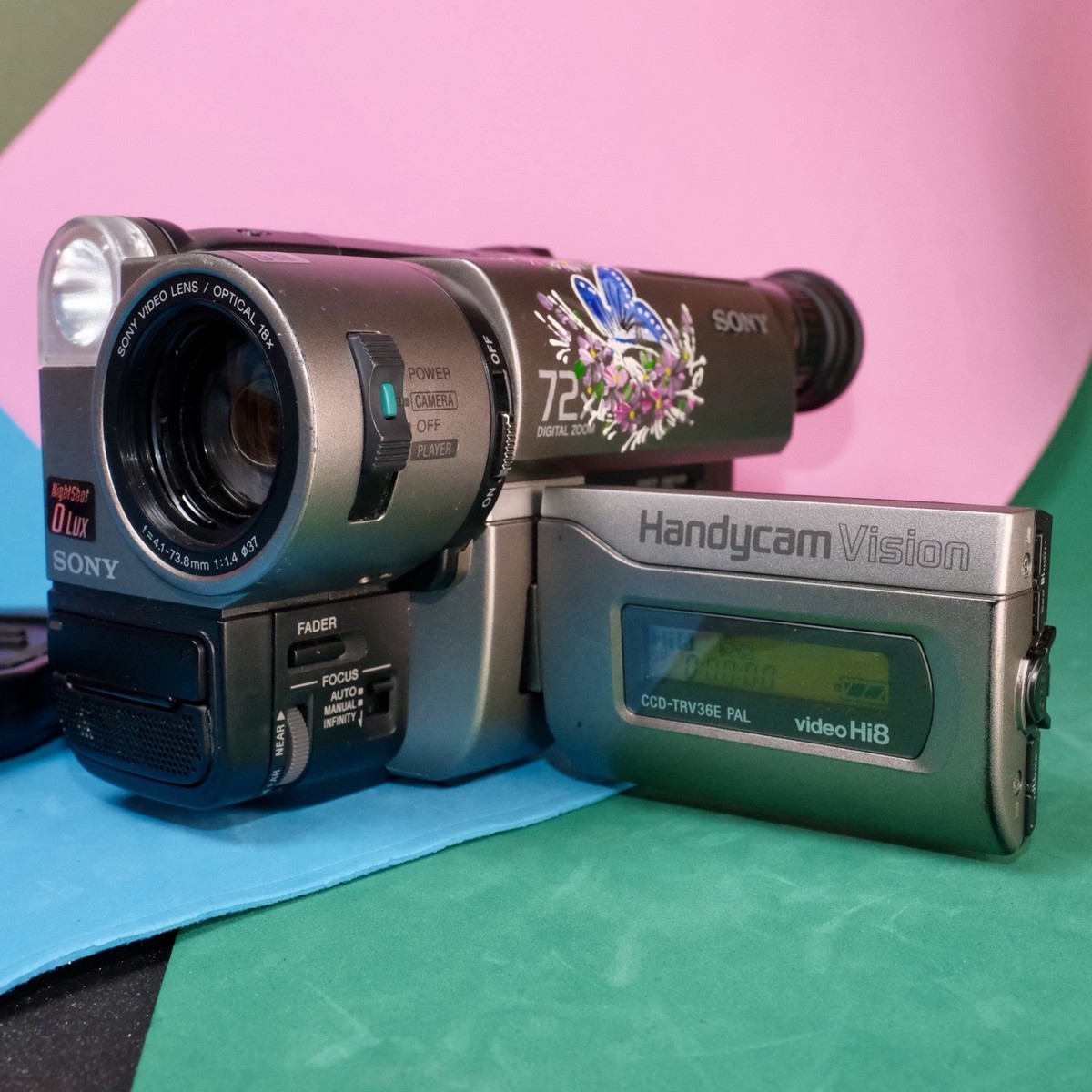 SONY Handycam 72倍デジタルズーム SONY Handycam 72倍デジタルズーム