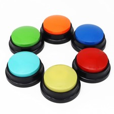 Voice Recording Button, Dog Buttons for Communication Pet Training Buzzer, 30...