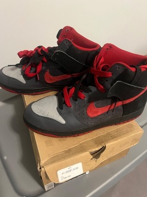 Size 10.5 - Nike Dunk High Gray - 317982-062