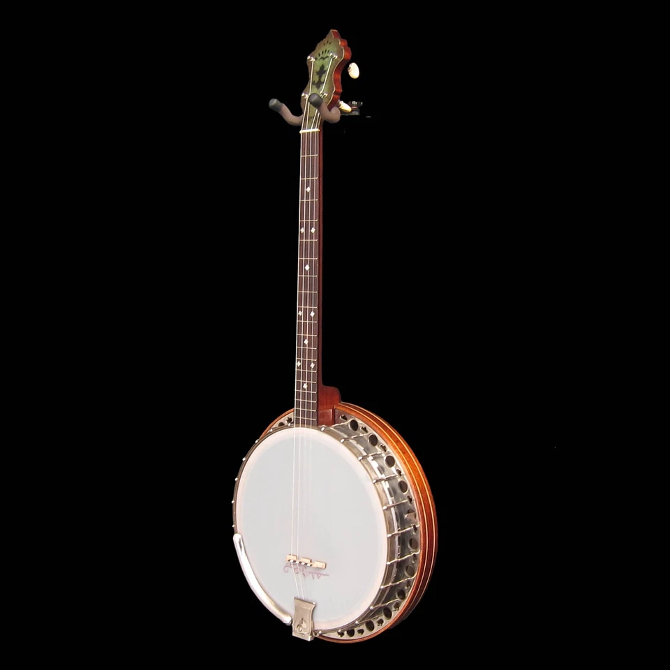 Lange-Graft Tenor Banjo w/Chipboard case - Image 3 of 4