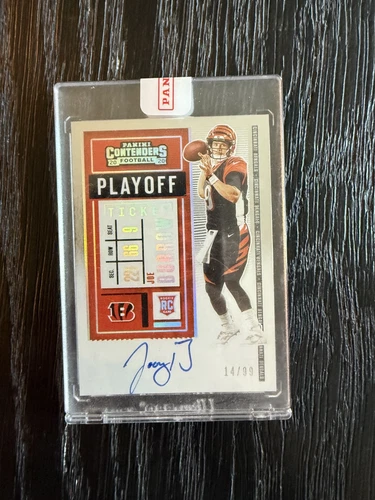2020 Panini Contenders - RPS Joe Burrow #101 (AU, RC)