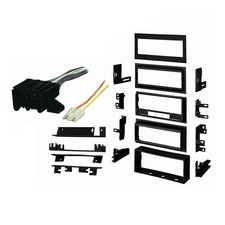 Fits Oldsmobile Firenza 1982-1988 Single DIN Harness Radio Install Dash Kit