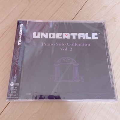 Undertale Piano Solo Collection Vol.2 Music Book Unused