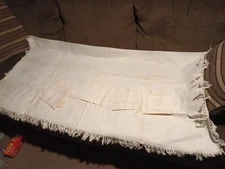 Irish Linen Tablecloth And Four Place Mats