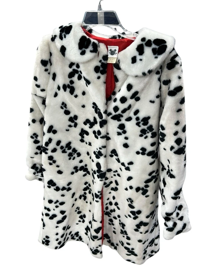 RARO Abrigo De Colección El Catálogo Disney Piel Sintética Cruella Diablo XL Halloween Foto 2 de 4