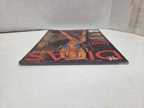 WWE Divas Magazine 2003 Trish Stratus Cover With Poster - Picture 6 of 8