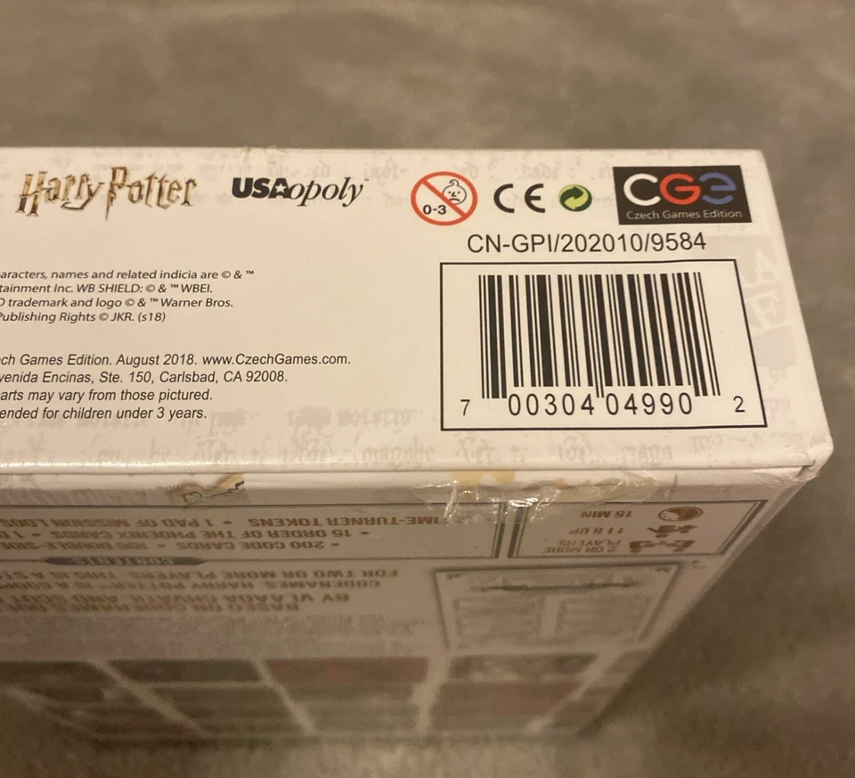 Codenames Harry Potter Board Game Sealed | Wizarding World | Family Party Game - Image 4 of 4
