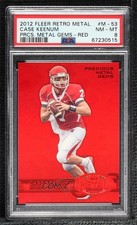 2012 Fleer Retro 1997-98 Metal Red PMG 54/100 Case Keenum #M-53 PSA 8 0k41