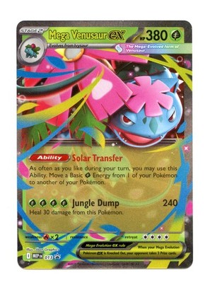 Mega Venusaur Ex 013 Black Star Promo Mega Evolution Pokemon TCG
