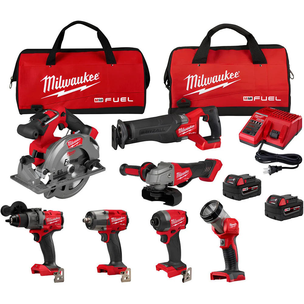 Milwaukee M18 Fuel 7 Tool Combo Kit