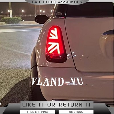 VLAND FULL LED Clear TailLights For 2001-2006 Mini Cooper R50 R52 R53 W/Start-up