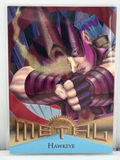 Hawkeye 1995 Fleer Marvel Metal 22