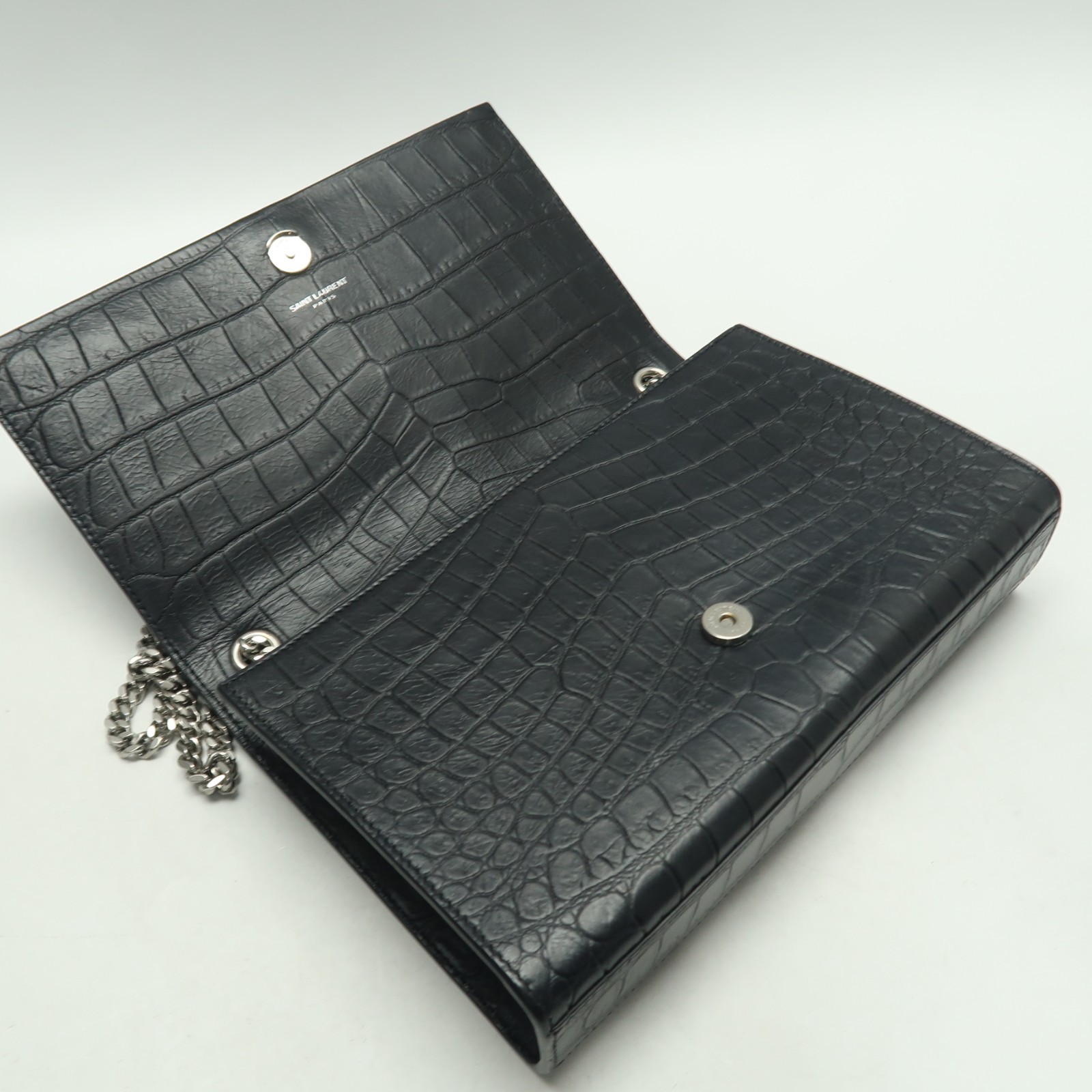 Saint Laurent Kate Tassel Black Leather Shoulder Bag T10333509 thumbnail 12