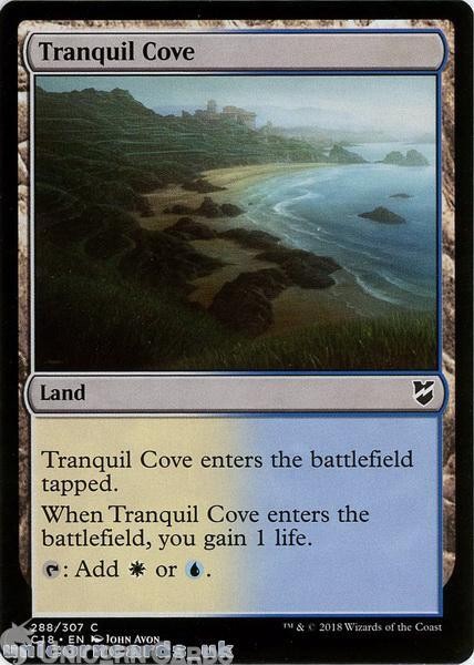 Tranquil Cove :: Commander 2018 :: C18-288 Common Mint MTG Card