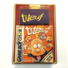 Blister rigide Nintendo game boy color Titeuf édition limitée FR 2001 NEUF
