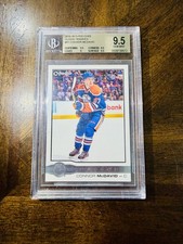 2015 Connor McDavid RC BGS 9.5 Upper Deck - O-Pee-Chee Glossy Rookie #R-1