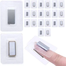 Hidden Sew Magnetic Snap Invisible Hidden Sew in PVC Hidden Purse Closure for Fa