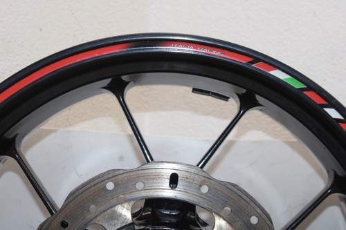 09-15 APRILIA DORSODURO 750 OEM REAR BACK WHEEL RIM - Bild 3 von 20