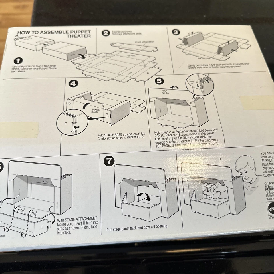 Marioneta de mano de colección Disney Minnie Mouse Mickey's Toontown Disneyland Theater 1993 Foto 2 de 2