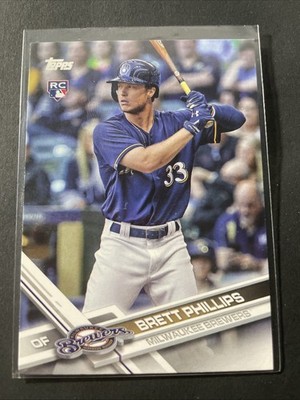 2017	Topps	Rookie	Brett Phillips		US96	Milwaukee Brewers
