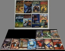 Lot of 18 Military Science Fiction Books (Eric Flint/John Ringo/John Dalmas+)