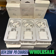 20W USB C Fast Wall Charger PD Power Adapter Lot For iPhone 14 13 12 11 XR iPad