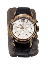 ESQ Swiss Made by Movado Chronograph E5299 Stainless Steel Gold Tone 