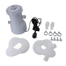 530 GPH Cartridge Filter Pump for Above Ground Pools Quiet Circulation 110V
