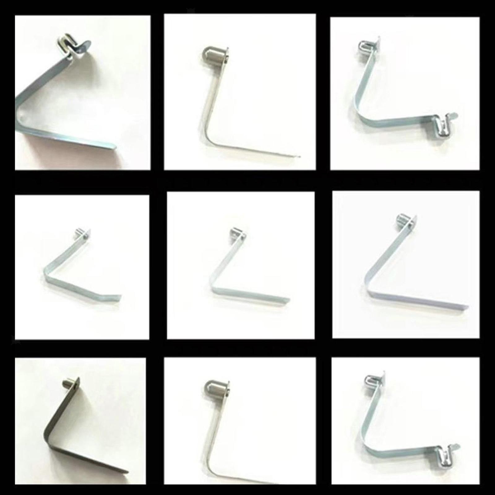 100x Kayak Paddle Snaps 6mm Tent Pole Clips